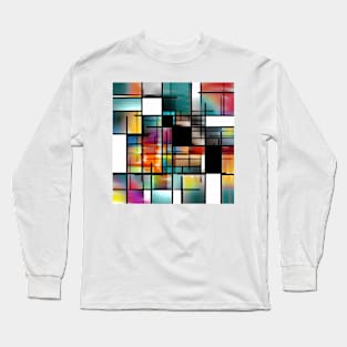 Modern Art Abstract Long Sleeve T-Shirt